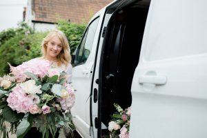 A Day in the Life of Dasiy Lane Floral Design - Wedding Flowers Being Loaded into Van