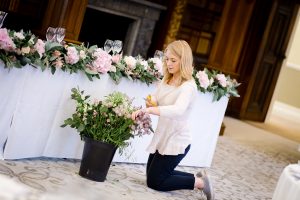 Daisy Lane Floral Design working at Clevedon Hall