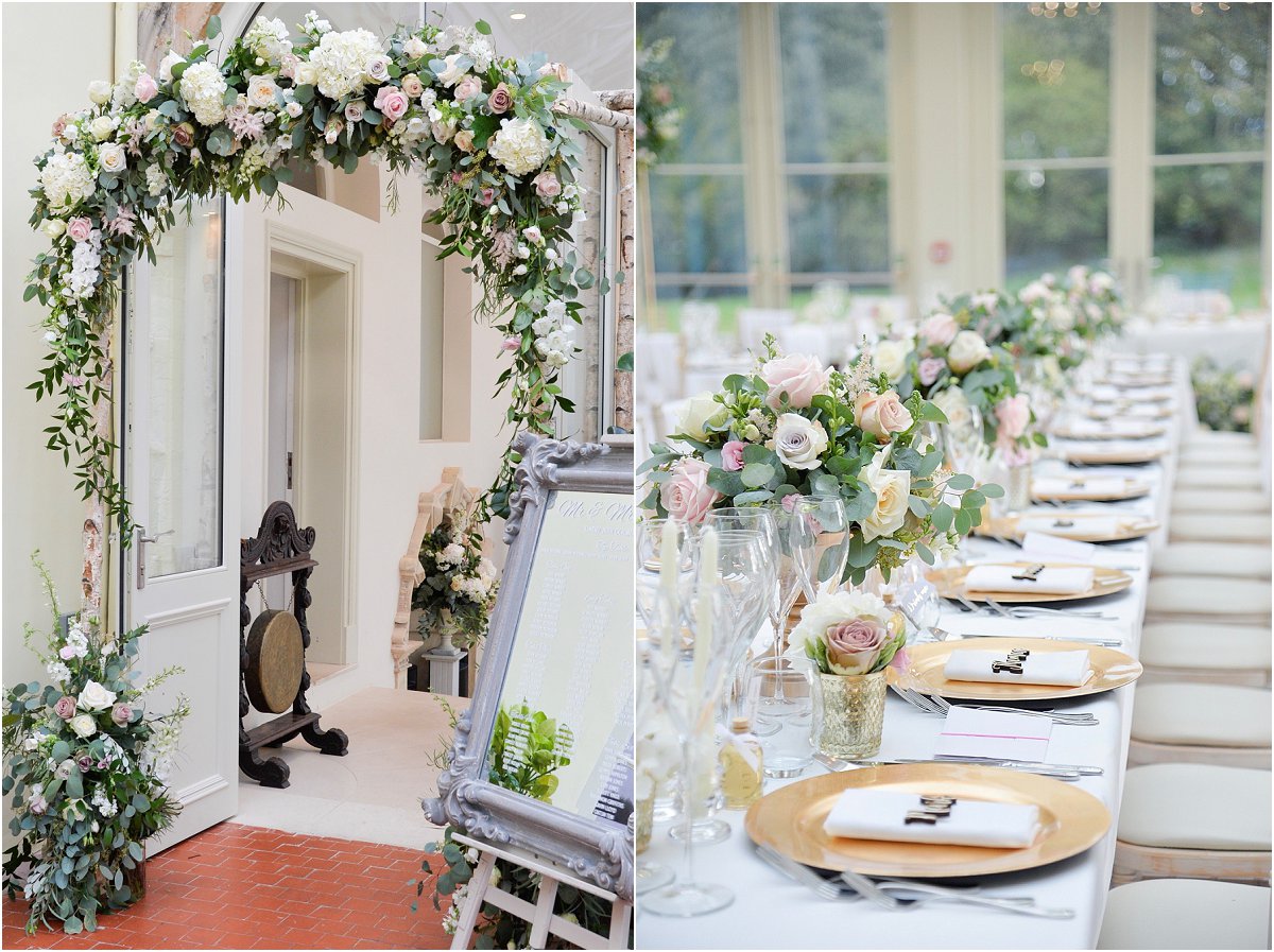 Daisy Lane Floral Design wedding flowers Clevedon Hall