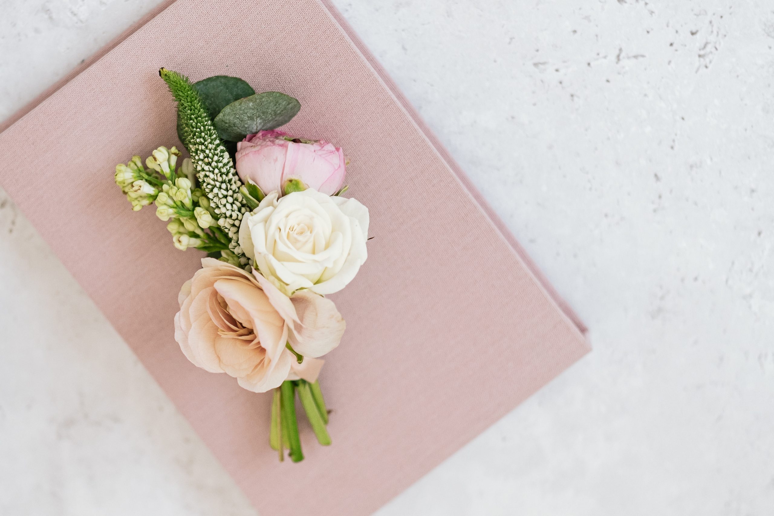 buttonhole for micro weddings in bristol and somerset